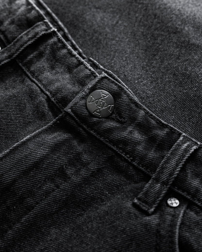 Cargo Carpenter Denim - Blackout - Kick Game