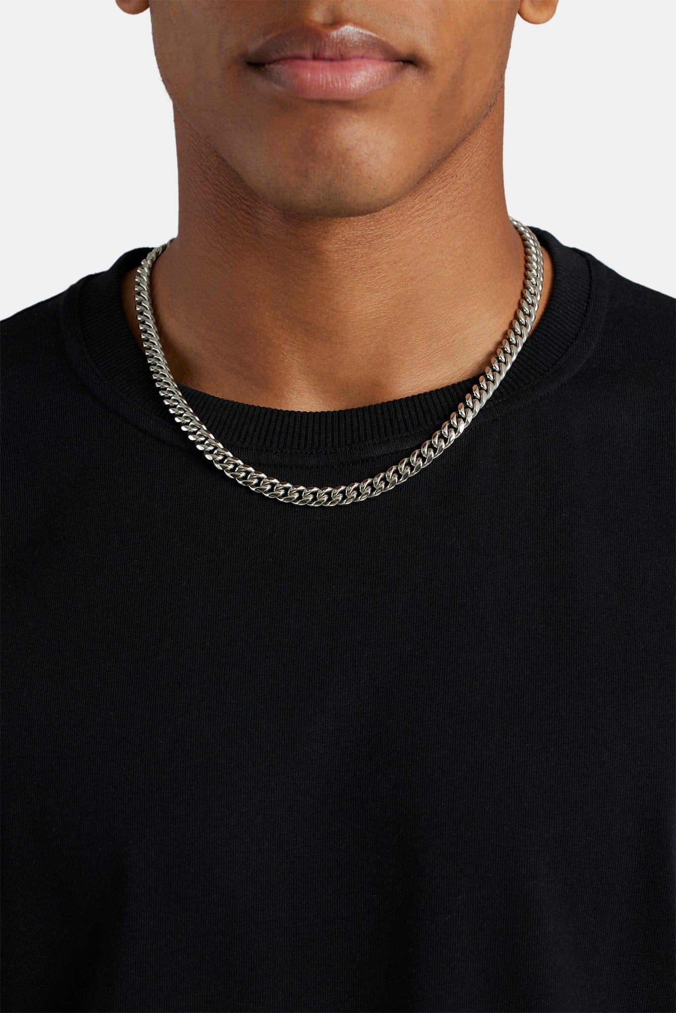 Miami Cuban Chain - 8mm - White - Kick Game