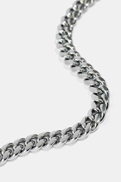 Miami Cuban Chain - 8mm - White - Kick Game