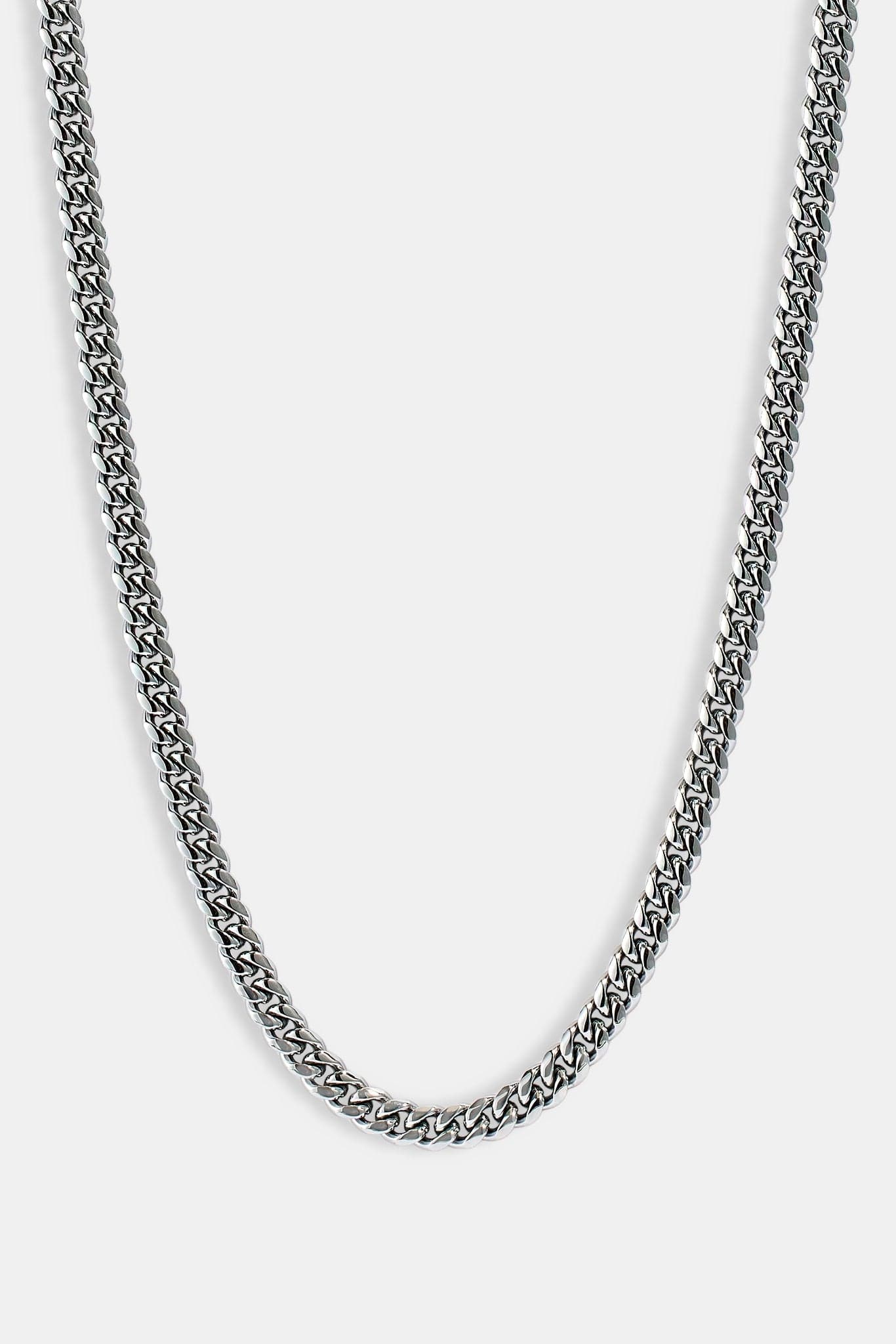 Miami Cuban Chain - 8mm - White - Kick Game
