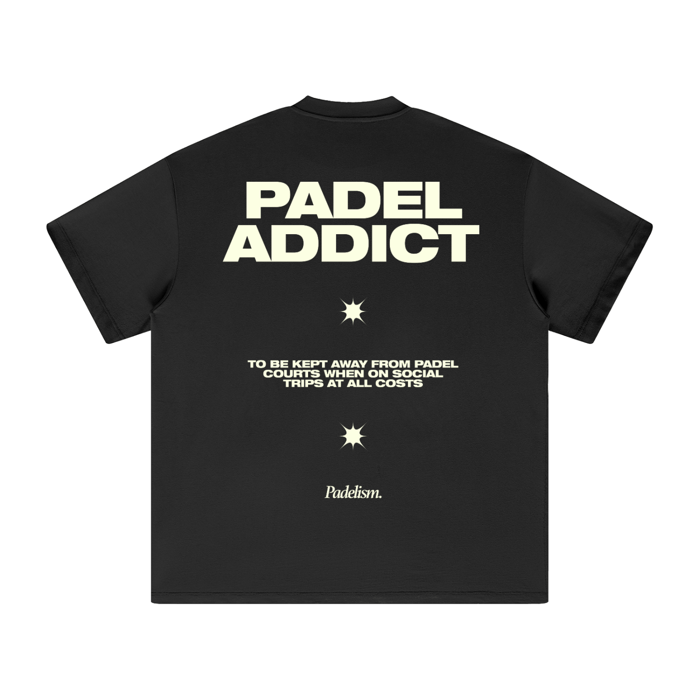 Padel Addict - Heavyweight T-Shirt - Kick Game