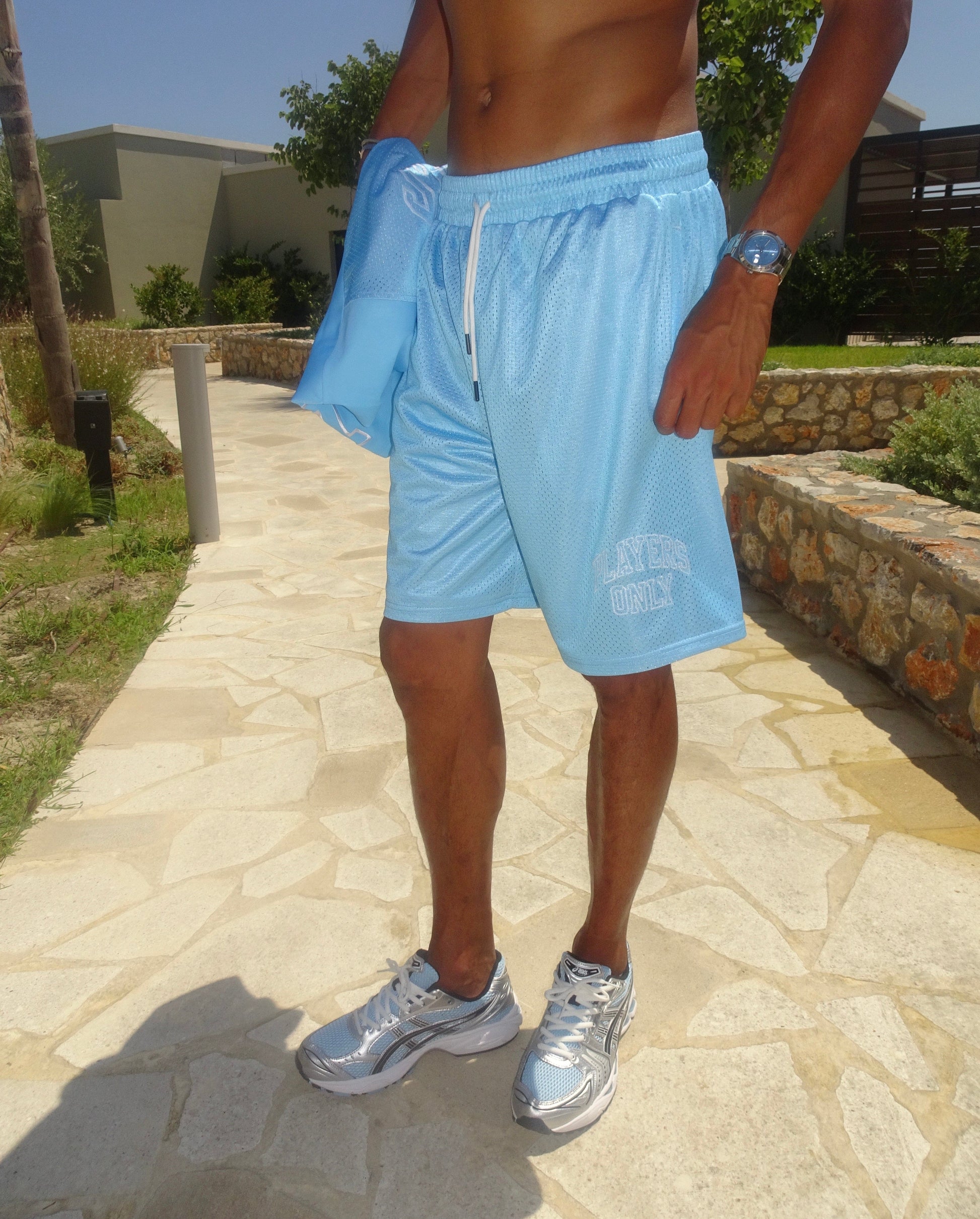 BLUE MESH SHORTS - Kick Game