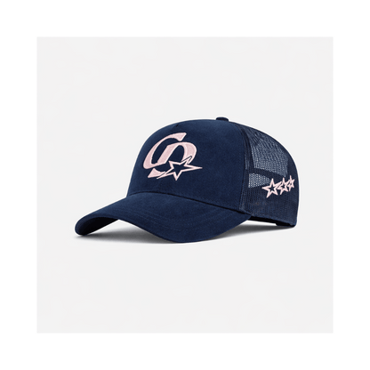 Cardair CD Star Suede Trucker - Navy/Pink - Kick Game
