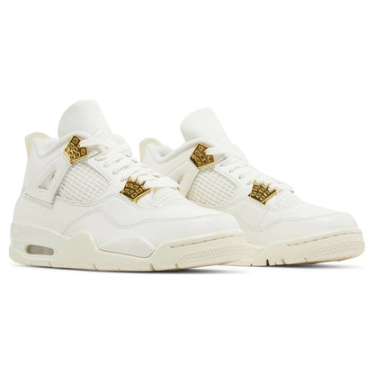 Air Jordan 4 Retro Wmns 'Metallic Gold' - Kick Game