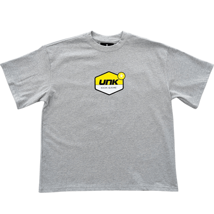 Unknwon x Kick Game Tee 'Grey Yellow' - Kick Game