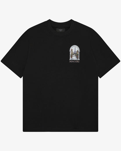 Magiri Archway Printed T-Shirt 'Black' - Kick Game