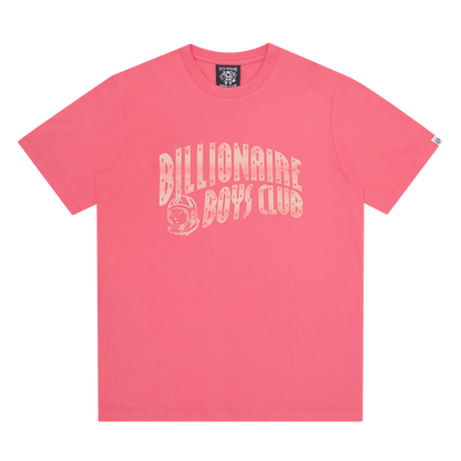 Billionaire Boys Club Mountain Fill Arch Logo T-Shirt 'Pink' - Kick Game
