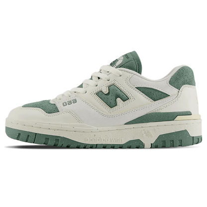 New Balance 550 Wmns 'Sea Salt Dark Juniper' - Kick Game