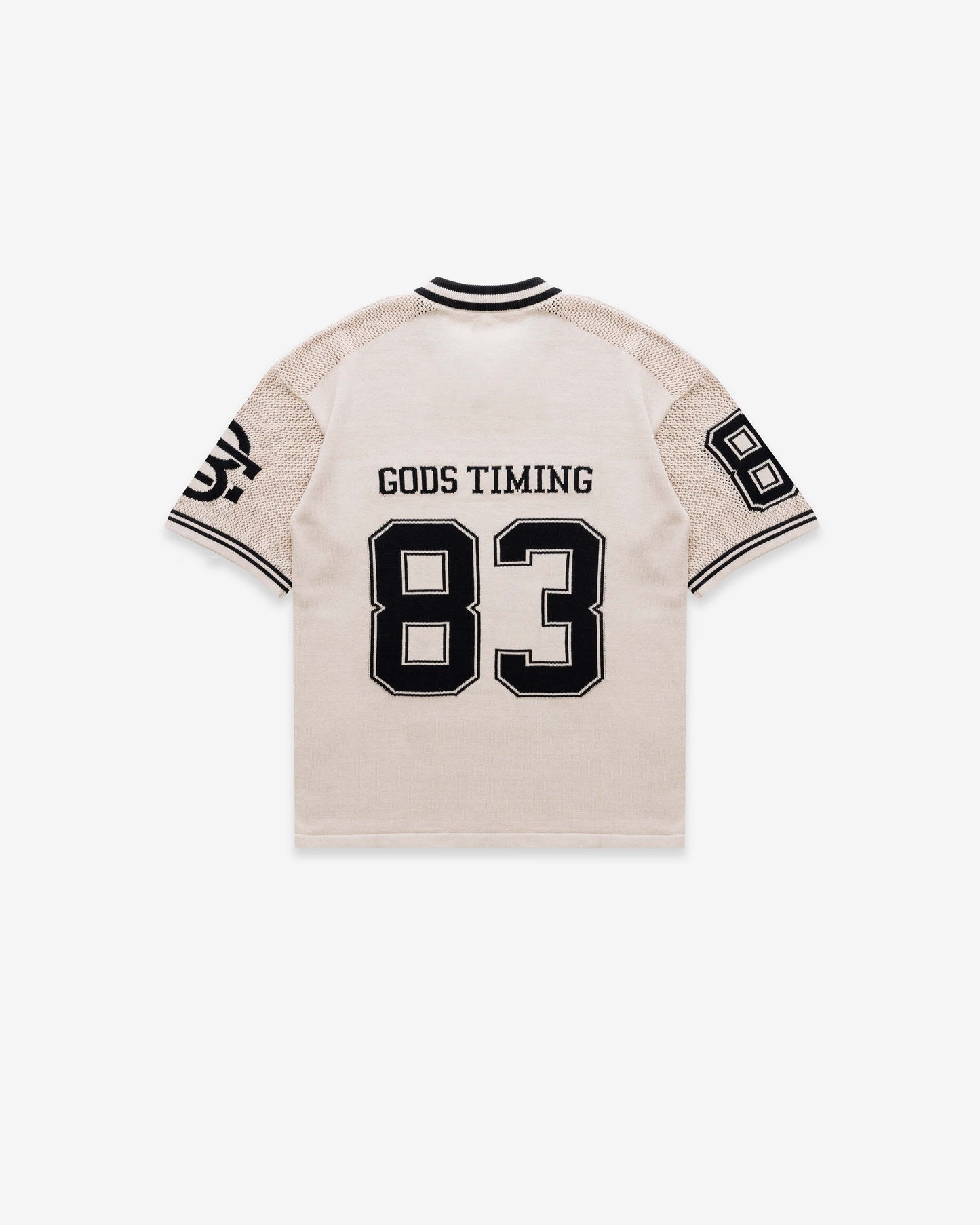 God’s Timing 83 knit Jersey - Cream - Kick Game