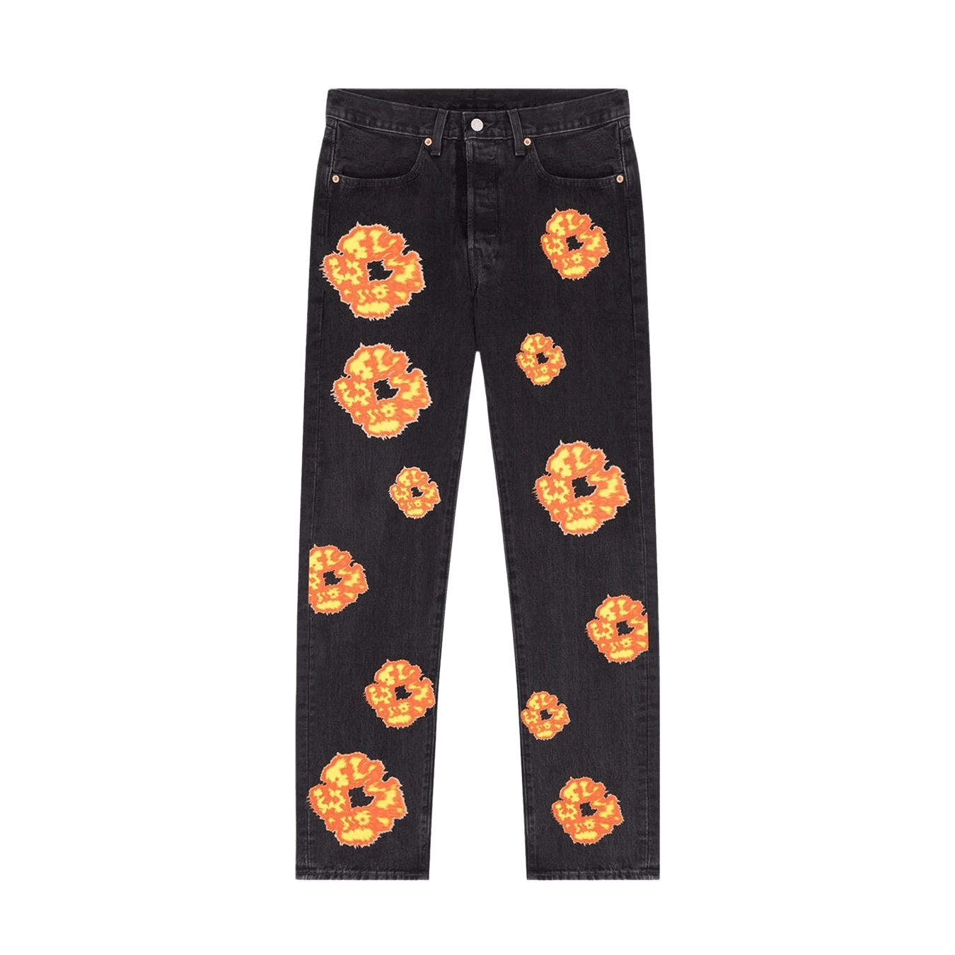 Denim Tears X Offset Jeans 'Black' - Kick Game