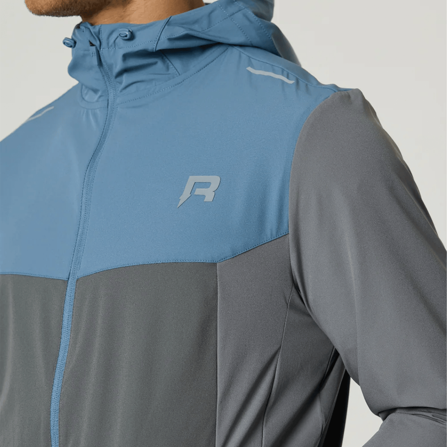 Reprimo Flight Jacket, Tee and Shorts 'Air Force Blue Gunmetal' - Kick Game