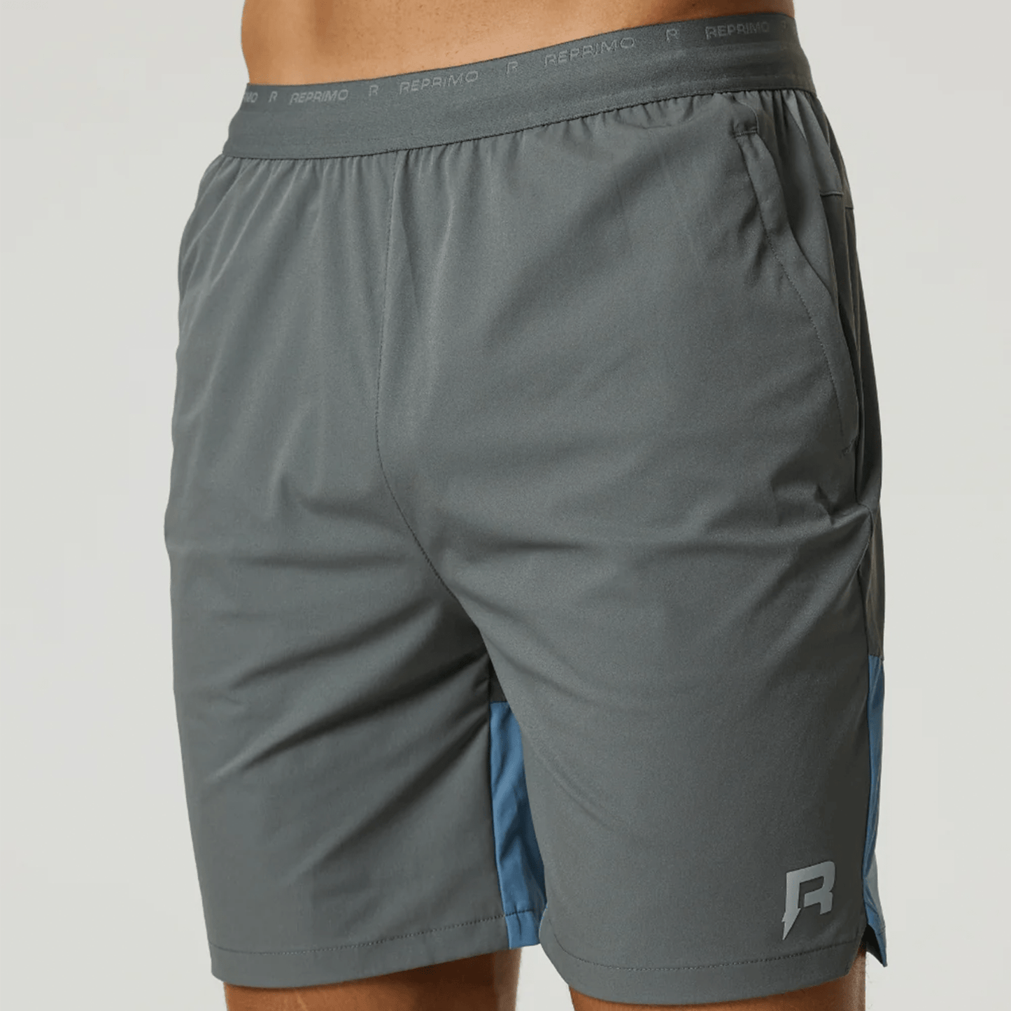 Reprimo Flight Jacket, Tee and Shorts 'Air Force Blue Gunmetal' - Kick Game