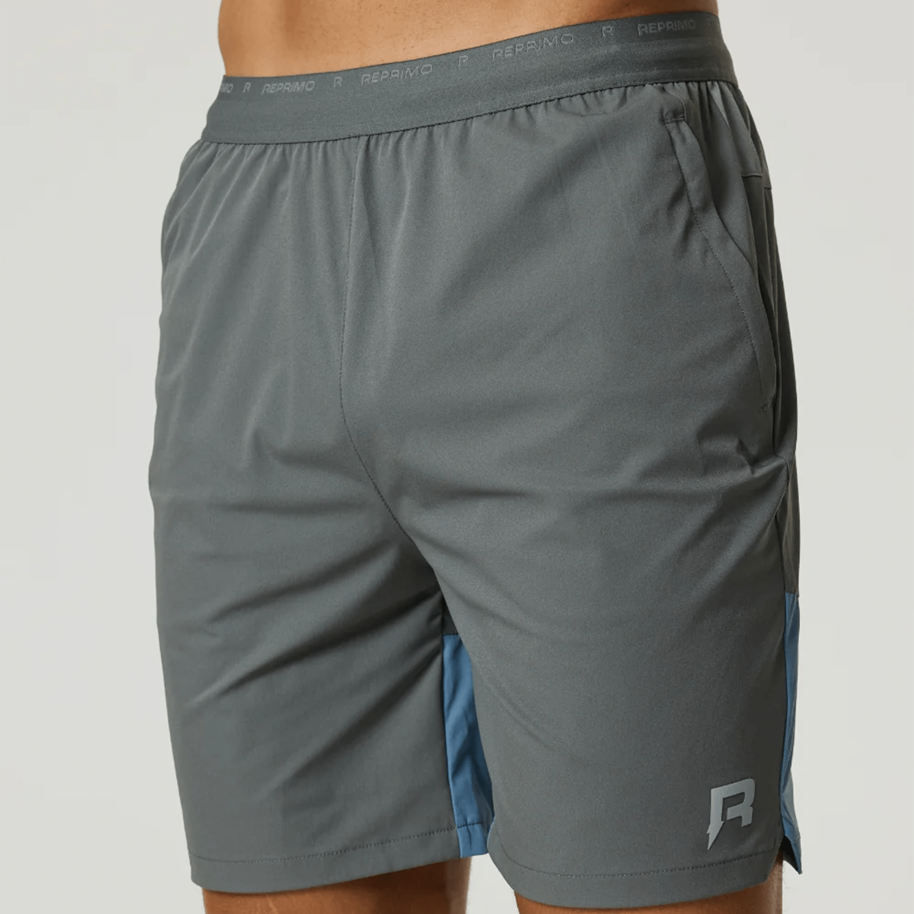 Reprimo Flight Jacket, Tee and Shorts 'Air Force Blue Gunmetal' - Kick Game