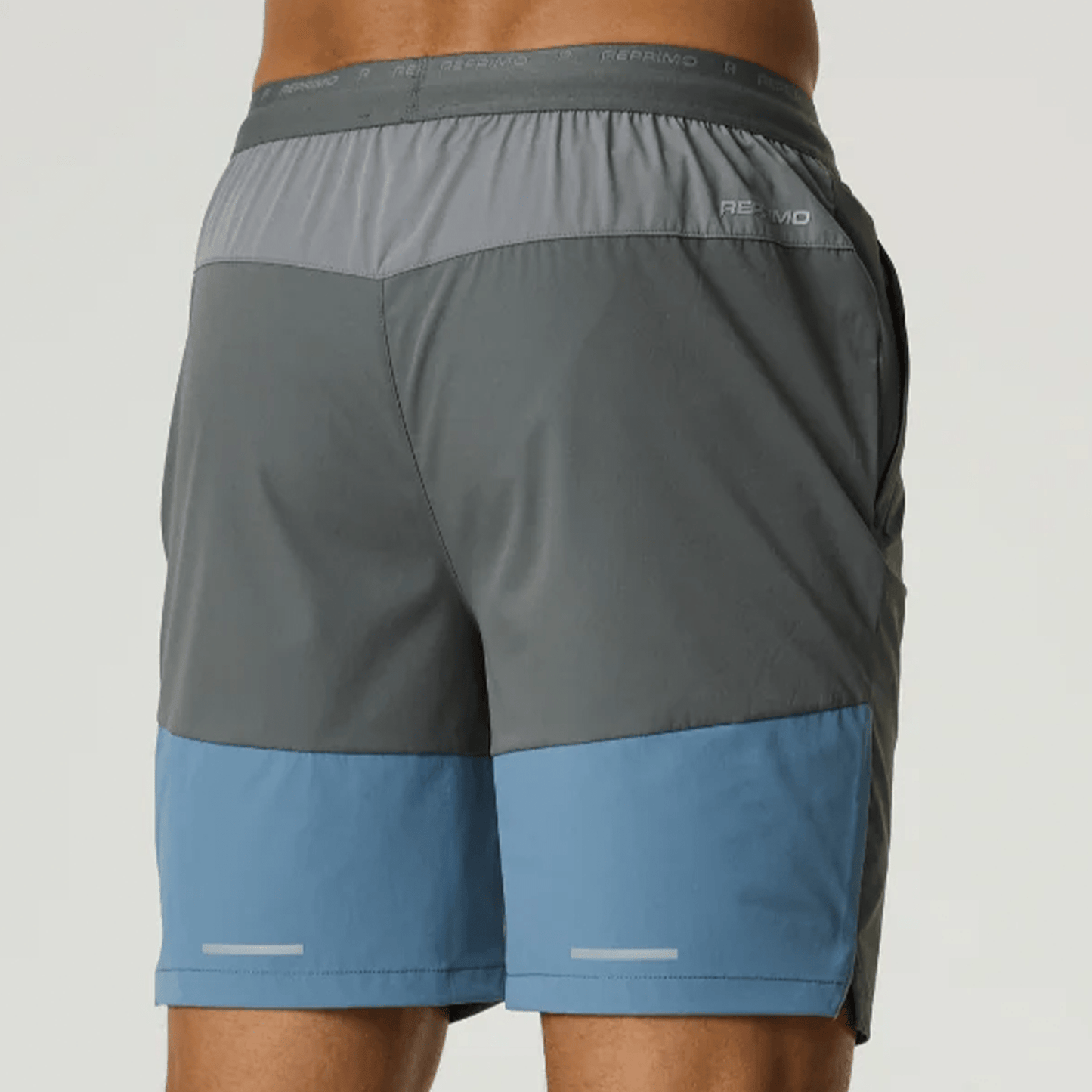 Reprimo Flight Jacket, Tee and Shorts 'Air Force Blue Gunmetal' - Kick Game