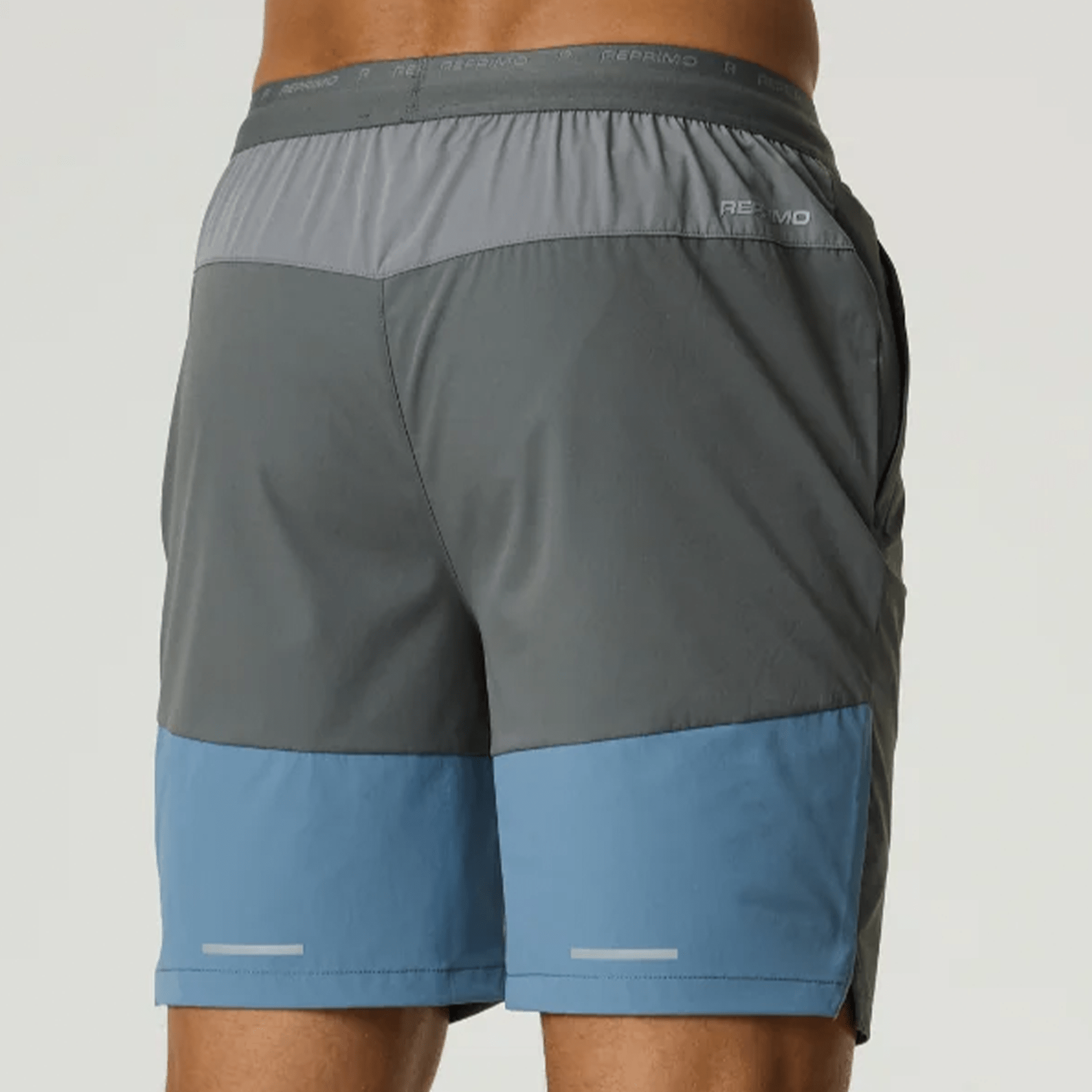 Reprimo Flight Jacket, Tee and Shorts 'Air Force Blue Gunmetal' - Kick Game