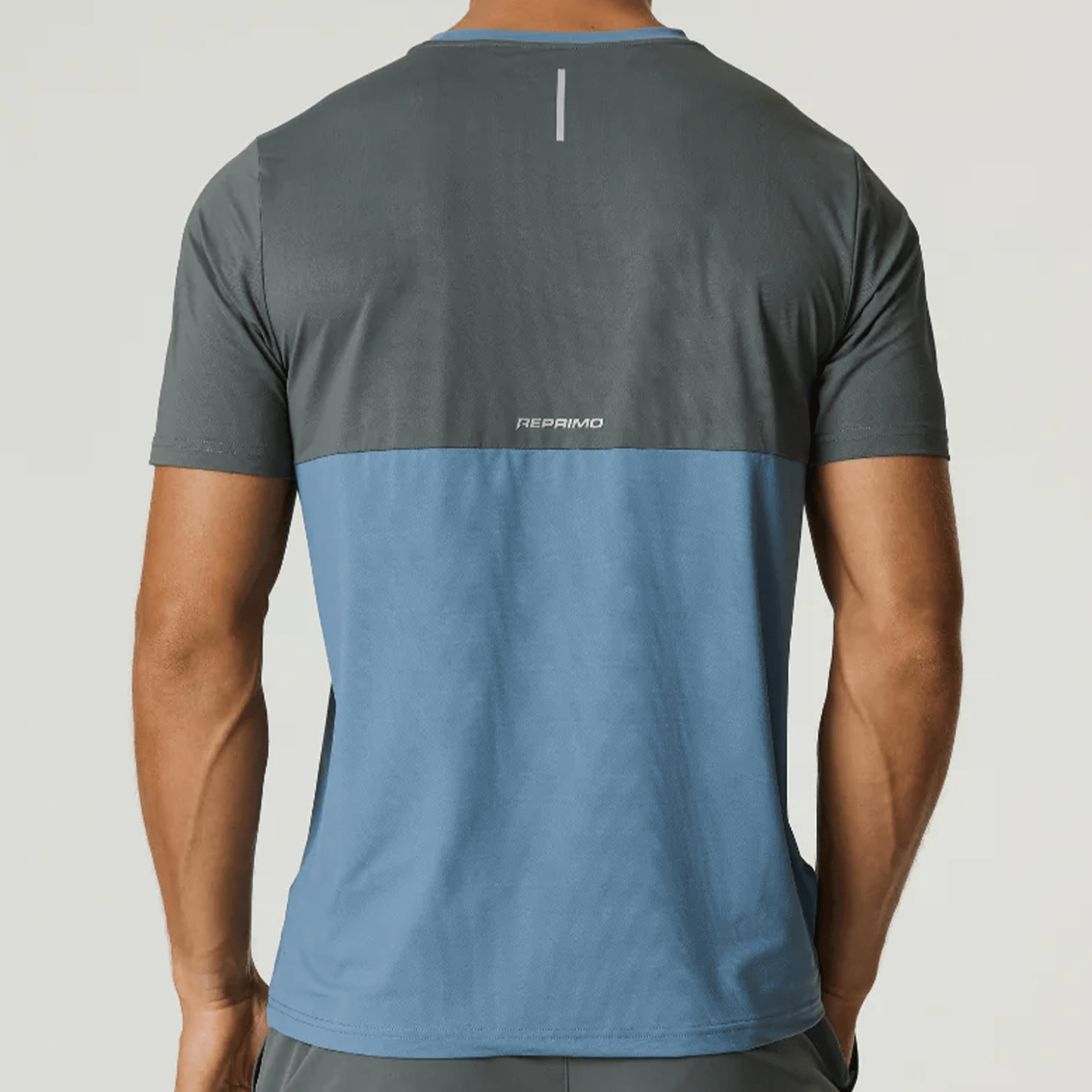 Reprimo Flight Jacket, Tee and Shorts 'Air Force Blue Gunmetal' - Kick Game