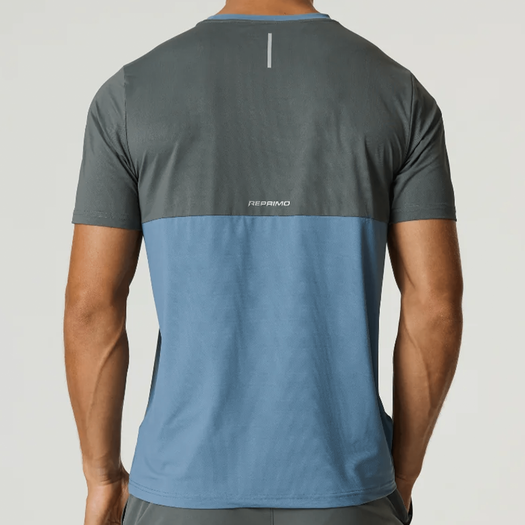 Reprimo Flight Jacket, Tee and Shorts 'Air Force Blue Gunmetal' - Kick Game