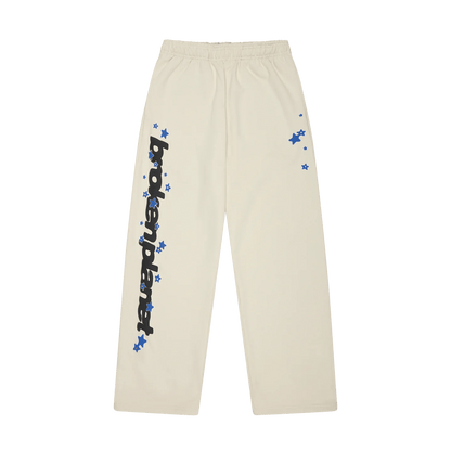 Broken Planet All The Stars Sweatpants - Ivory White - Kick Game