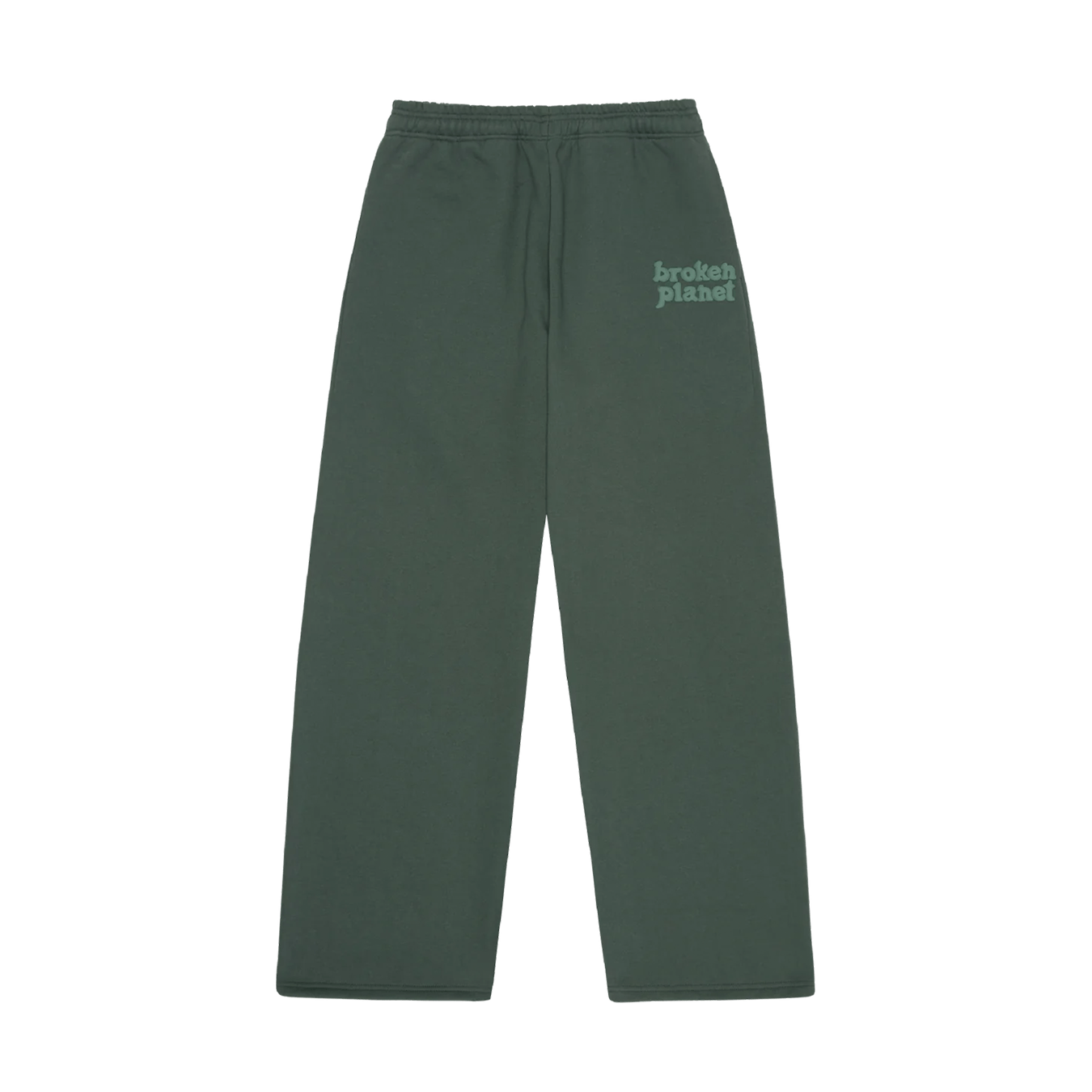 Broken Planet Basics Straight Leg Sweatpants - Emerald Green - Kick Game