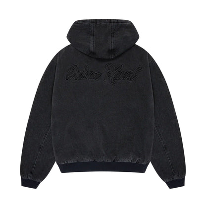 Broken Planet Denim Workwear Jacket - Washed Midnight Black - Kick Game