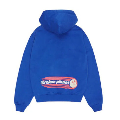 Broken Planet Market Hoodie 'The Future Is Here' - Dark Blue - Kick Game