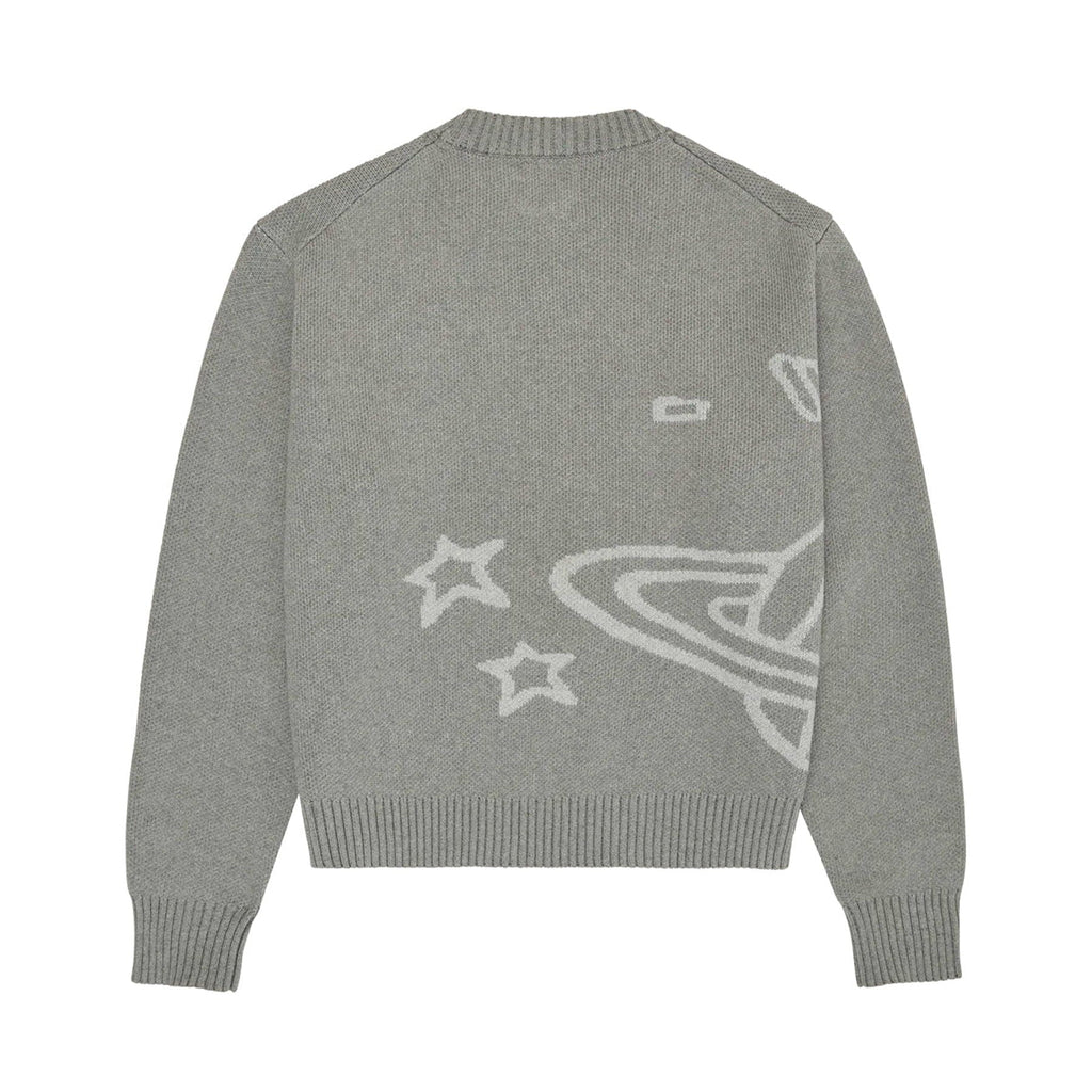 Broken Planet Market Knit Sweater 'Heather Grey' - JuzsportsShops