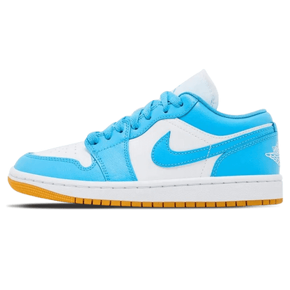 Air Jordan 1 Low Wmns 'Dark Powder Blue Gum' - Kick Game
