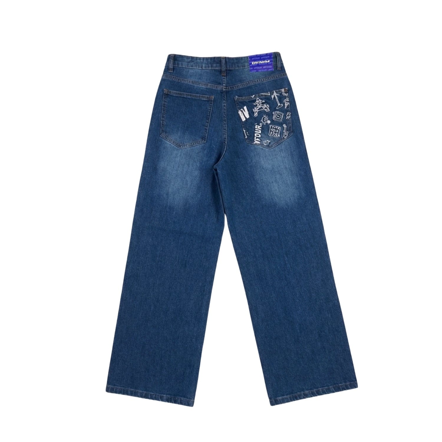 Indigo Static Denim - Kick Game