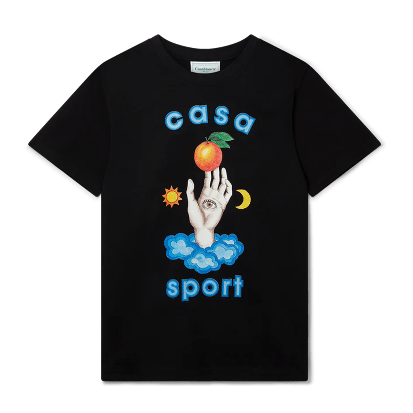 Casablanca Casa Talisman T-Shirt 'Black' - Kick Game