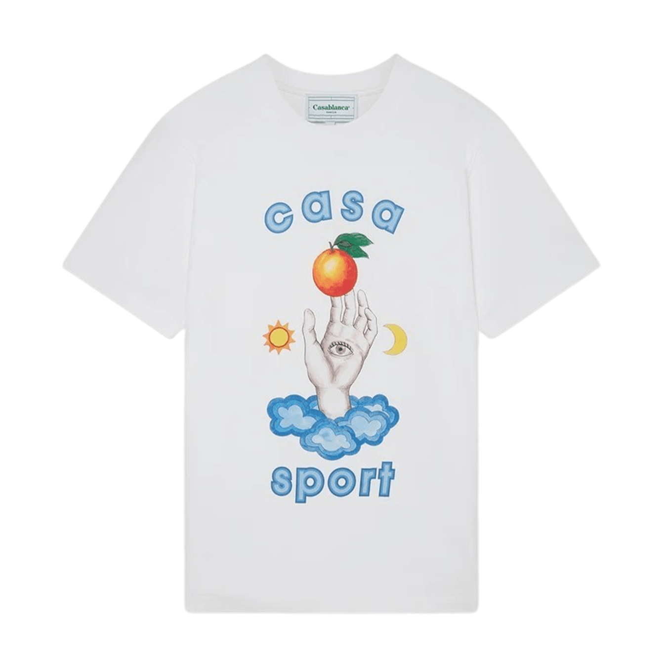 Casablanca Casa Talisman T-Shirt 'White' - Kick Game