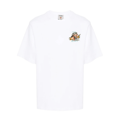 Casablanca Celebration Du Sport T-Shirt 'White' - Kick Game