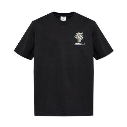 Casablanca Diamond Column T-Shirt 'Black' - Kick Game