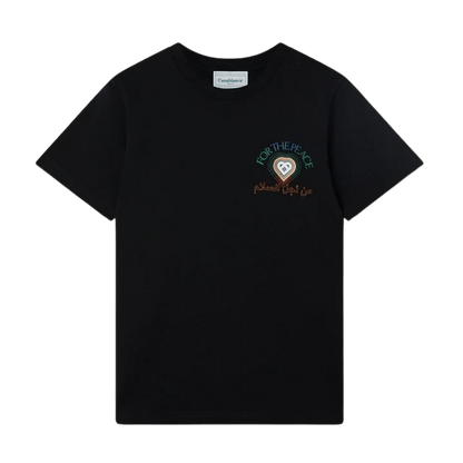 Casablanca For The Peace Gradient Printed T-Shirt 'Black' - Kick Game