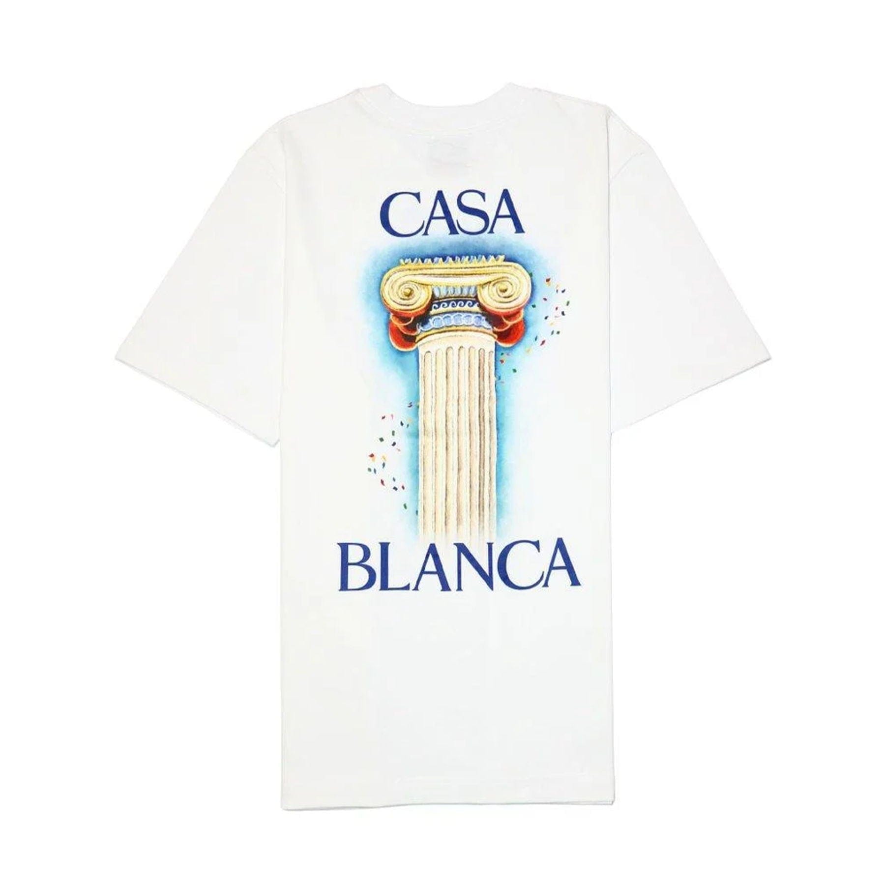 Casablanca La Colonne T-Shirt 'White' - Kick Game