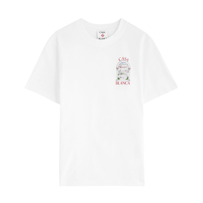 Casablanca Le Passage T-Shirt 'White' - Kick Game