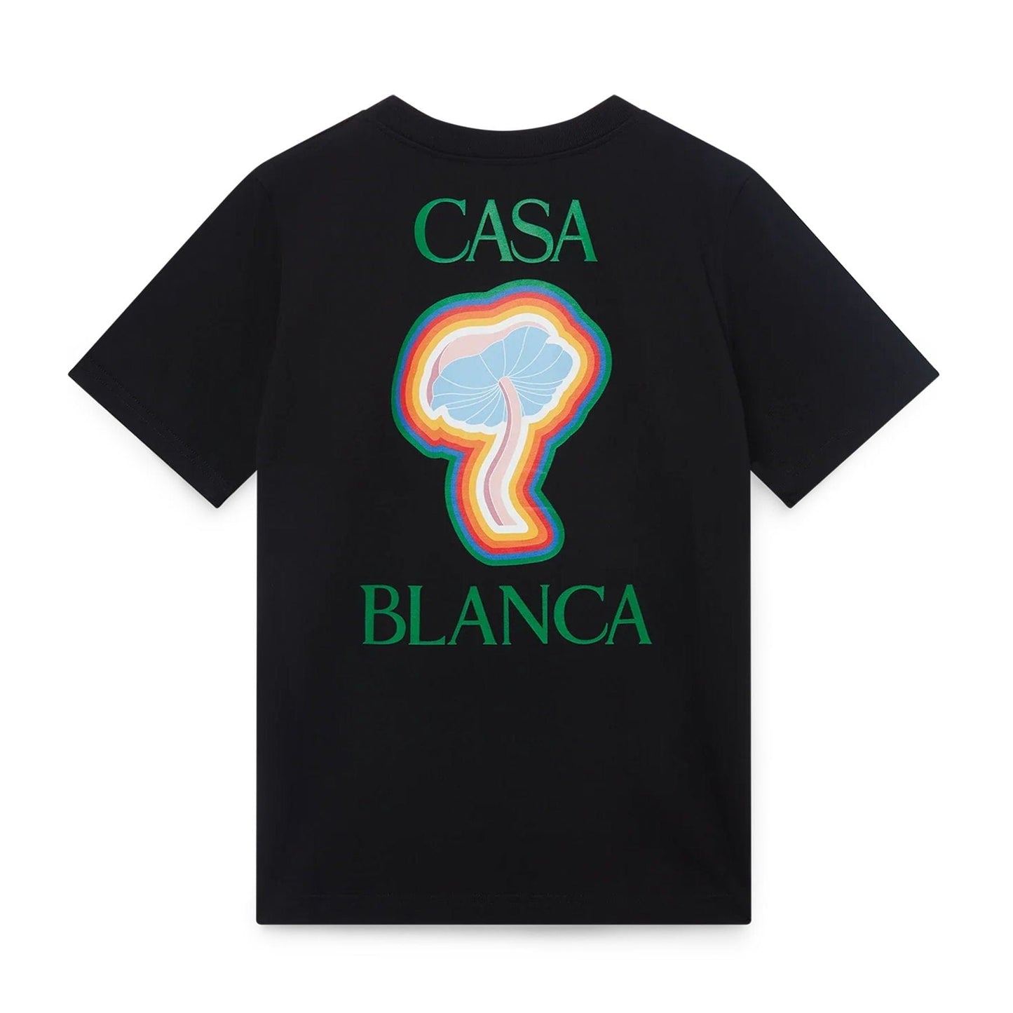 Casablanca Rainbow Mushroom T-Shirt 'Black' - Kick Game