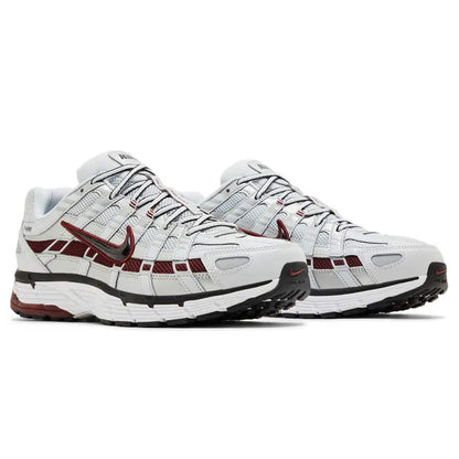 Nike P-6000 'Pure Platinum Team Red' - Kick Game