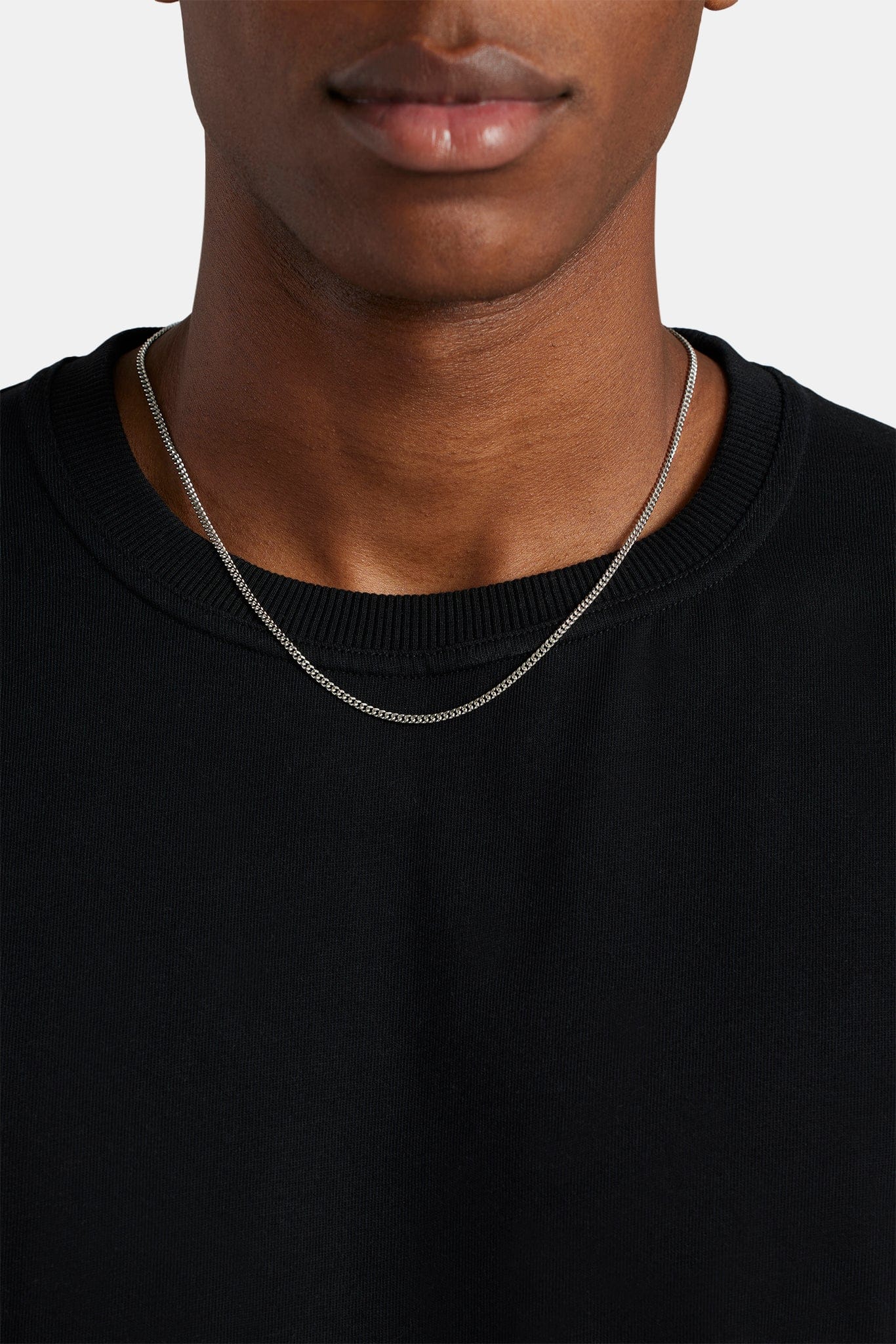 Cernucci Micro Cuban Chain - 2.5mm - White - Kick Game