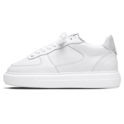 Cleens Court Trainer 'White Tumbled Leather' - Kick Game