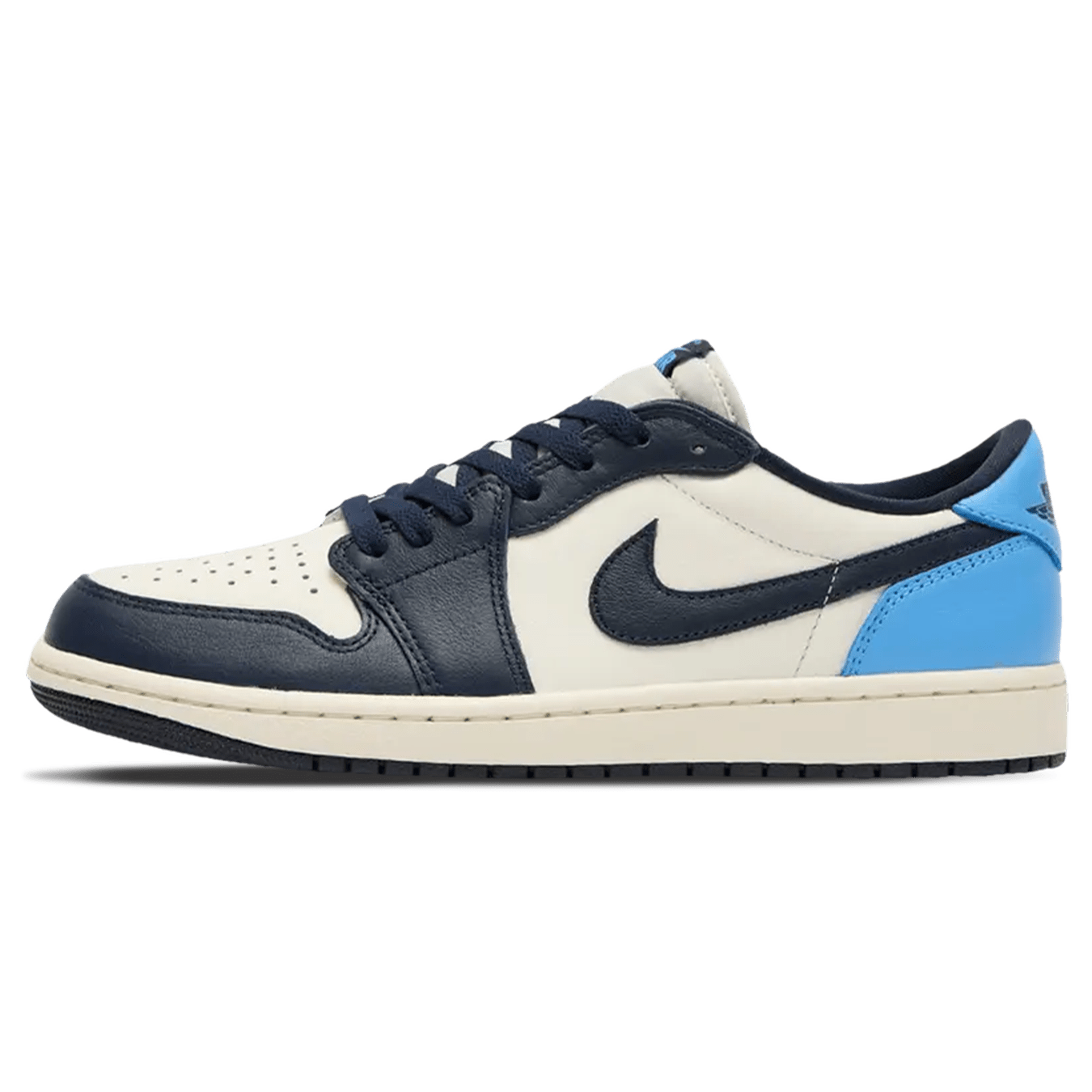 Air Jordan 1 Retro Low OG 'Obsidian UNC' - Kick Game