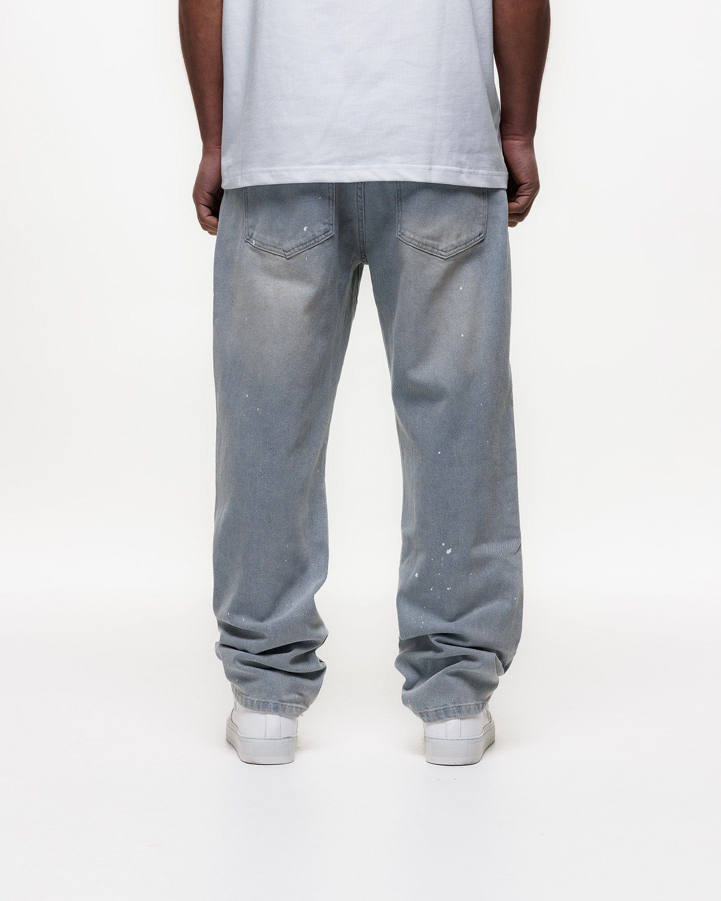 Magiri Core Painted Straight Jeans 'Blue' - Kick Game