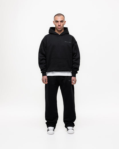 Magiri Core Puff Printed Hoodie 'Black' - Kick Game