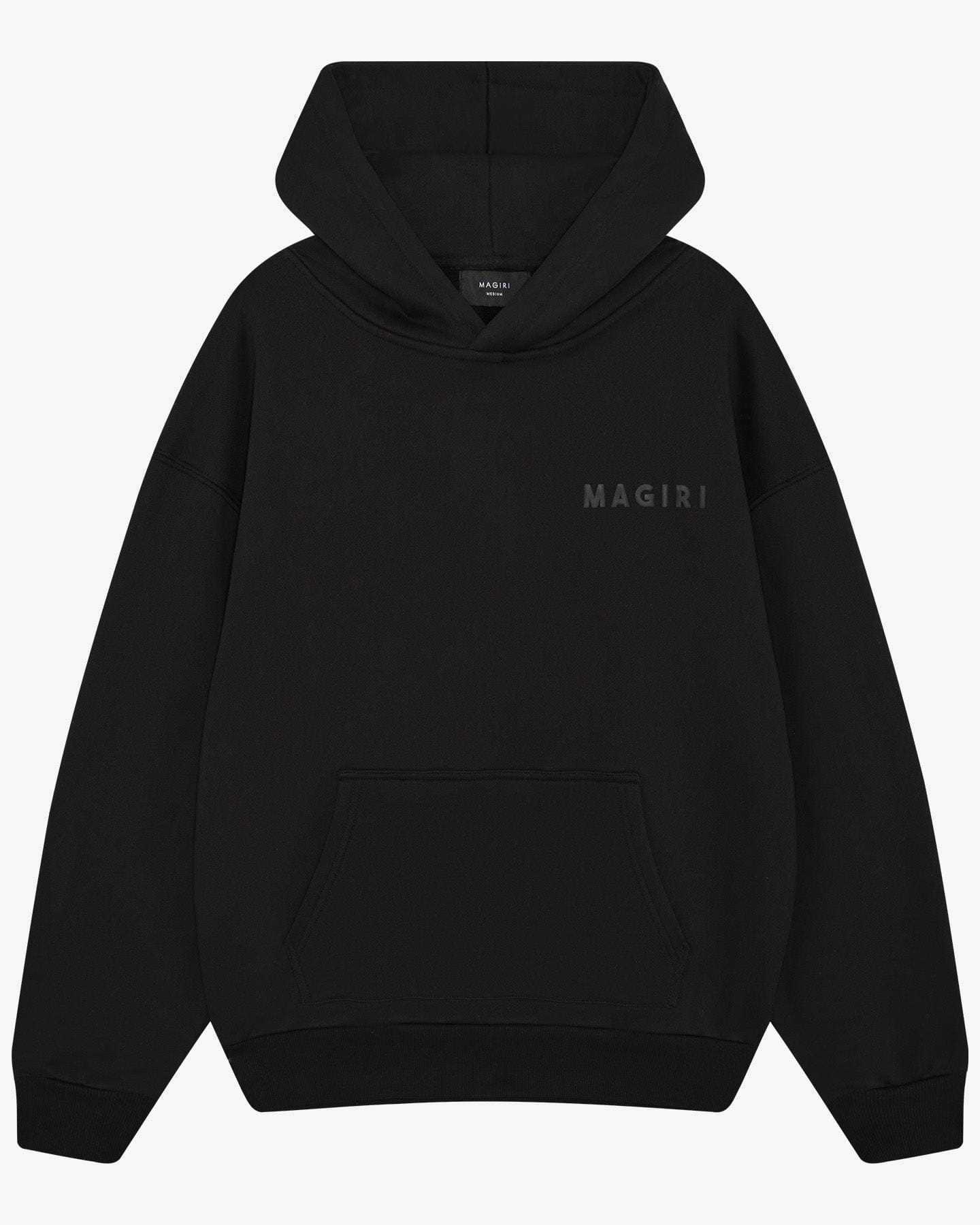 Magiri Core Puff Printed Hoodie 'Black' - Kick Game