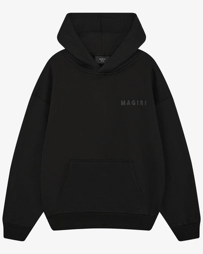 Magiri Core Puff Printed Hoodie 'Black' - Kick Game