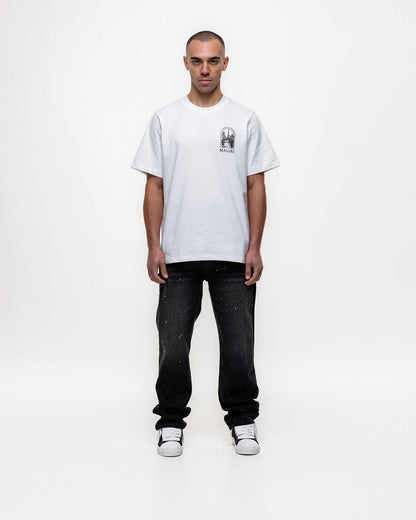 Magiri Core Painted Straight Jeans 'Black' - Kick Game