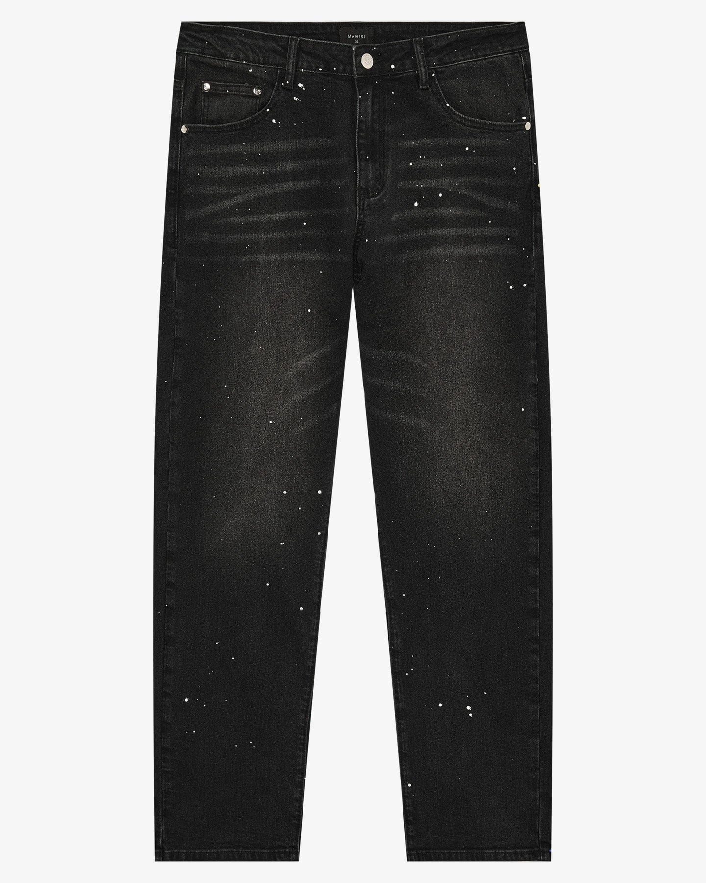 Magiri Core Painted Straight Jeans 'Black' - Kick Game