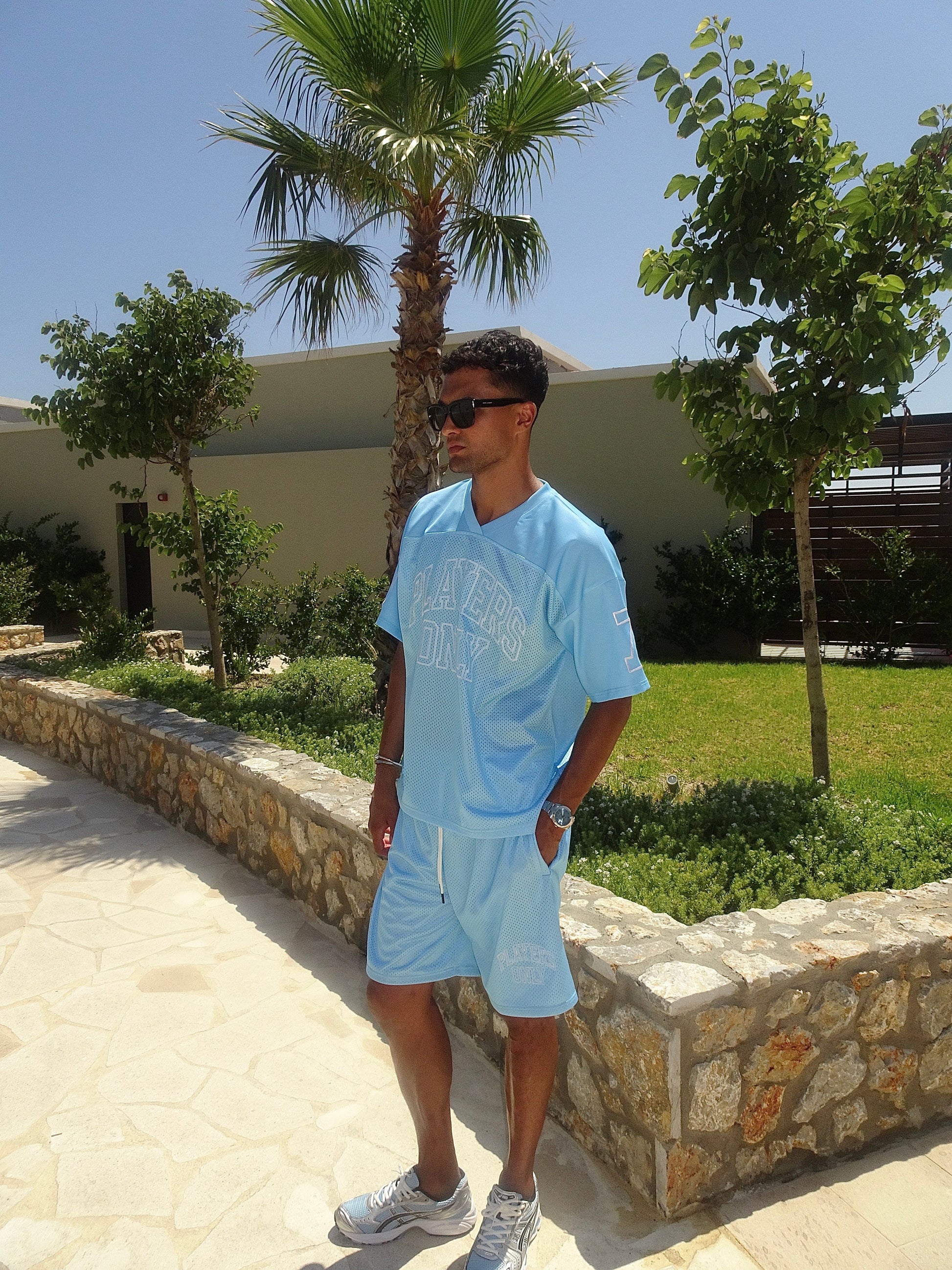 BLUE MESH SHORTS - Kick Game