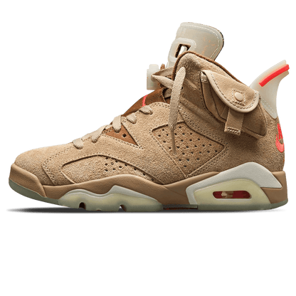Travis Scott x Air Jordan 6 Retro 'British Khaki' - Kick Game