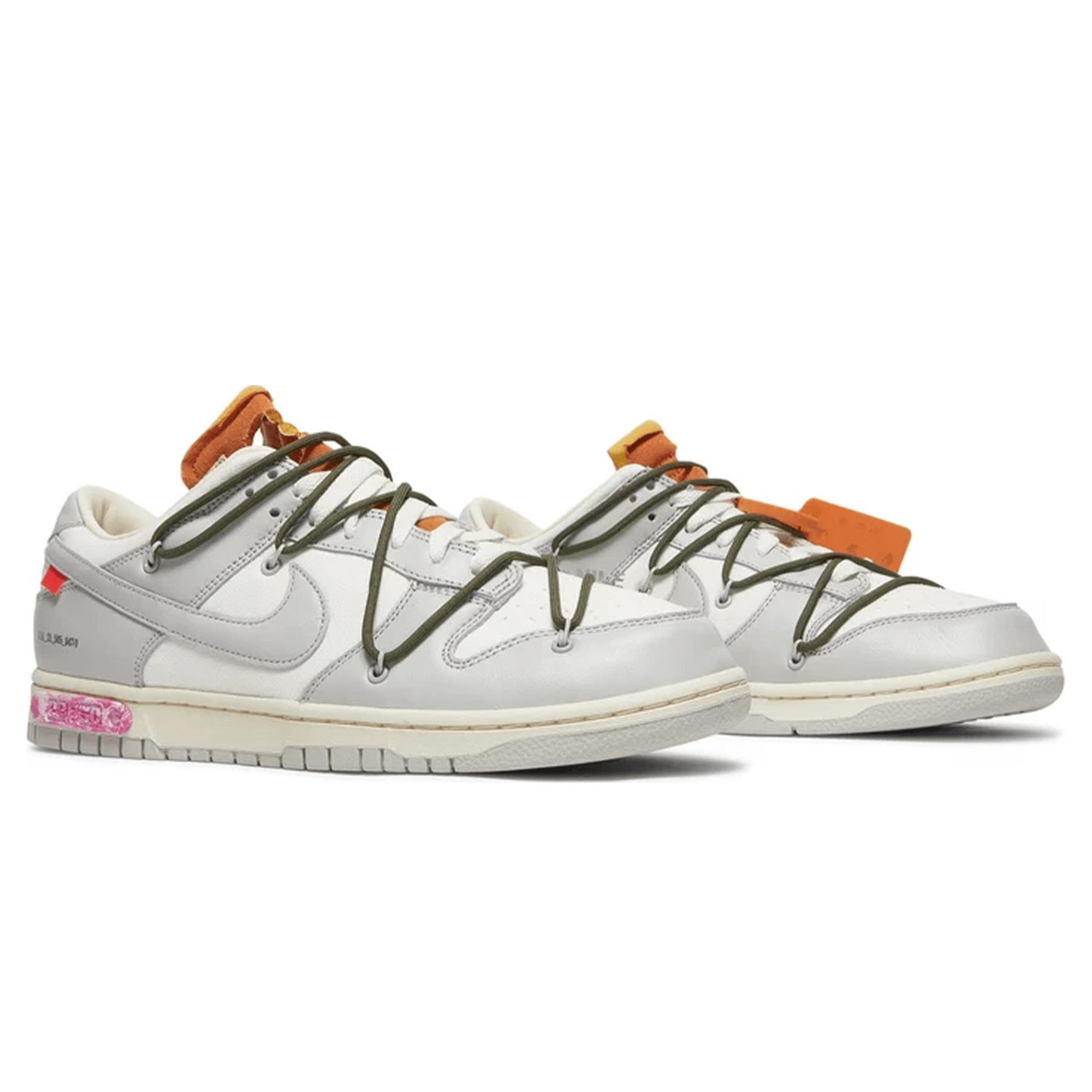 Off-White x Nike Dunk Low 'Lot 22 of 50' - Kick Game