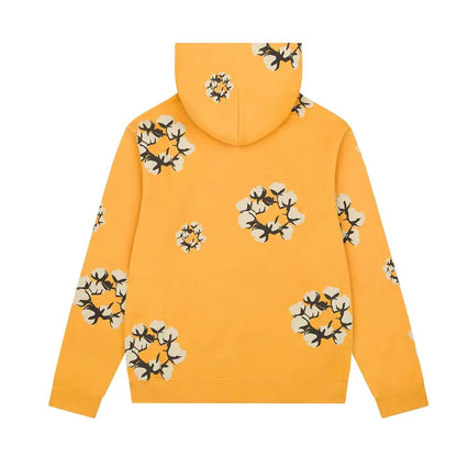 Denim Tears x Cactus Plant Flea Market Cactus Tears Wreath Hoodie 'Yellow' - Kick Game